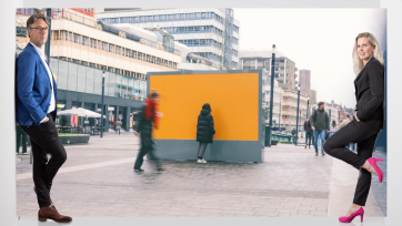 Zinnenprikkelende McDonald's-outdoorcampagne die werkt als een flirt