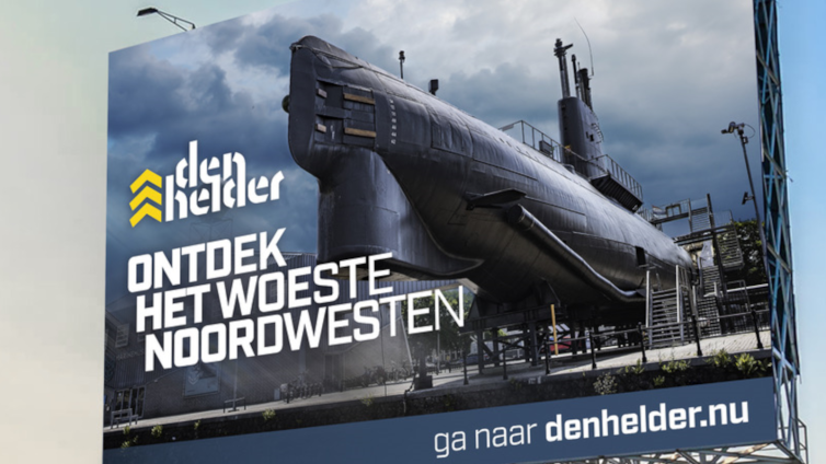 Den Helder is 'stoer en trots' in nieuwe campagne