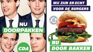 Keurslager komt op voor burger met geniale inhaker op campagneposters