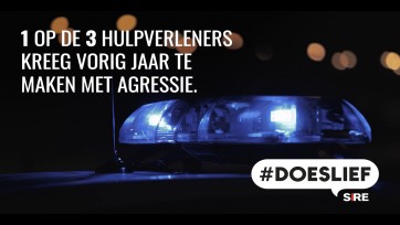 #DOESLIEF-vervolgcampagne Sire gericht op agressie tegen hulpverleners