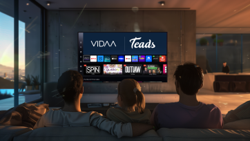 Teads sluit exclusieve samenwerking met Vidaa voor CTV Homescreen