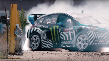 Viral van de week: Krankzinnige rallyrit Gymkhana 9