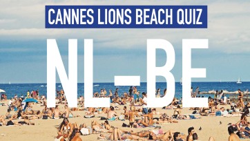 ADCN, Creative Belgium en De Persgroep presenteren Beach Quiz in Cannes