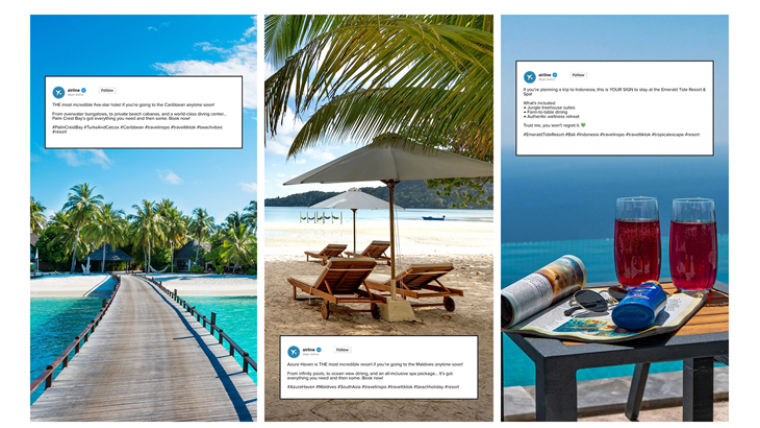 Voorbeeld luxe resort of vijfsterrenhotel 