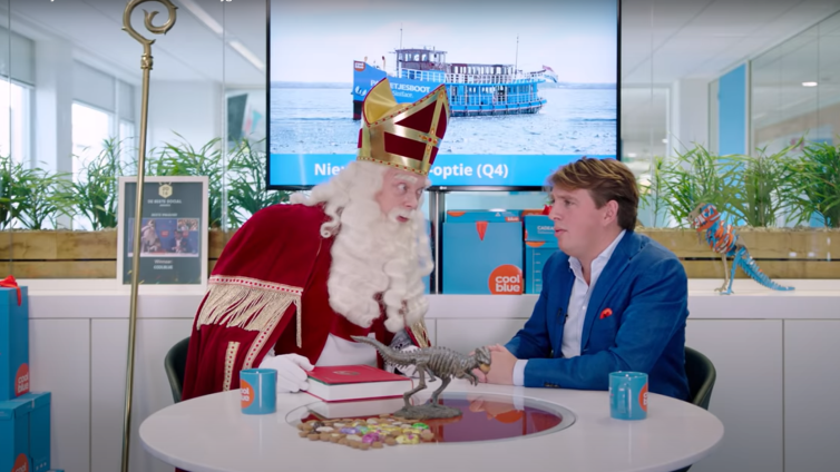 Geen Zwarte Piet bij Coolblue, maar nog wel Pieter Zwart uiteraard