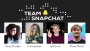 The BoardRoom start speciaal Snapchat-team