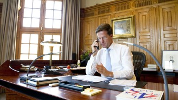 De beeldtaal van Mark Rutte verraadt zijn leiderschap