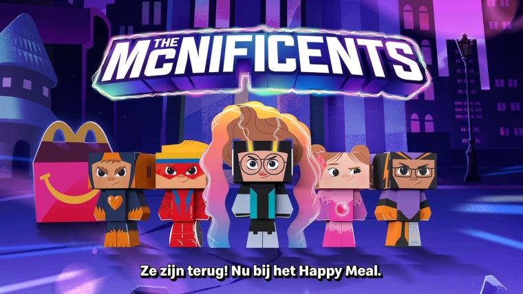 McDonald’s tovert kinderen om tot superhelden