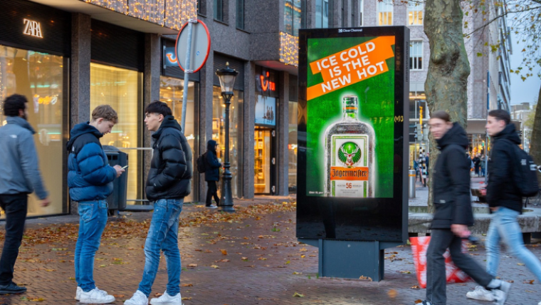 DOOH campagne Jagermeister