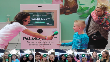 Palmolive met Palmo-Live Cam op Huishoudbeurs