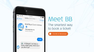 Vliegtickets KLM nu ook te boeken via Facebook Messenger