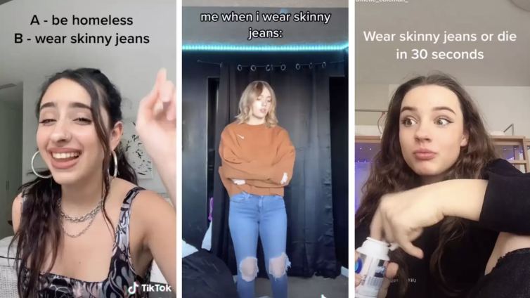 foto van Gen Z op TikTok