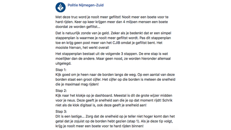 Politie Nijmegen