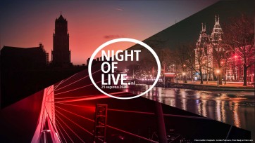 Night of Live 2020: gebouwen kleuren rood voor evenementenbranche