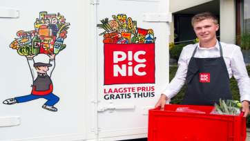 Picnic gaat in het hele land boodschappen bezorgen