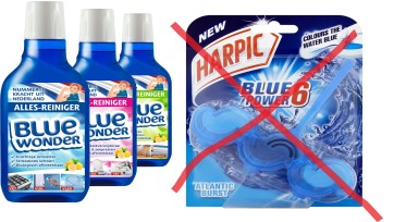 Nederlands schoonmaakmerk Blue Wonder voorkomt merkregistratie van Blue Power