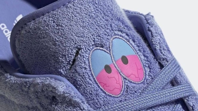 Afbeelding van de exclusieve Adidas x Towelie sneaker