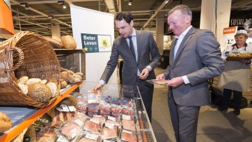 Albert Heijn: 'Uiterlijk eind dit jaar al onze varkensvleeswaren minimaal 1 Beter Leven ster'