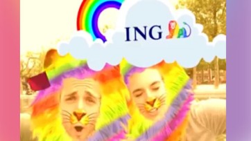 Primeur in Nederland voor ING met Snapchat worldlens