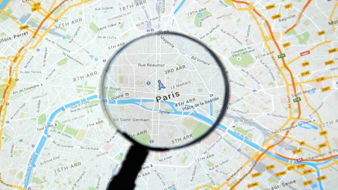 Google Maps Parijs