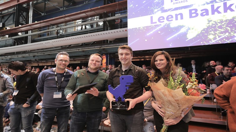 Winnaar Leen Bakker