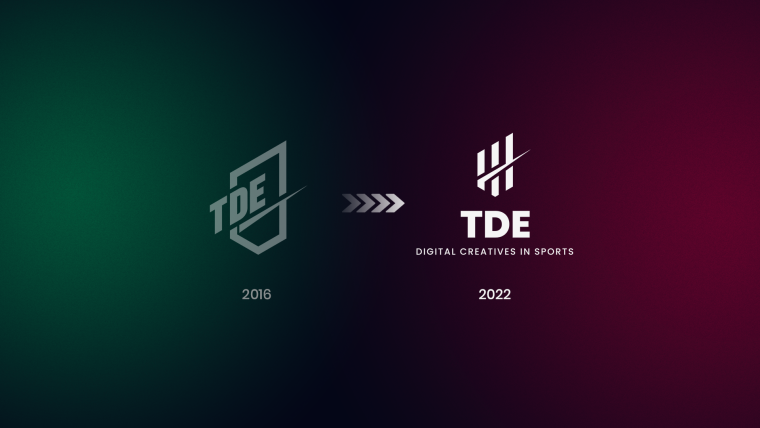 Van het oude naar het nieuwe TDE-logo