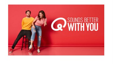 Qmusic komt met nieuwe slogan: 'Q sounds better with you'