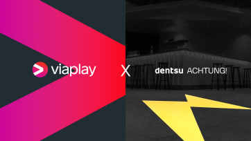 Viaplay kiest voor dentsuAchtung!