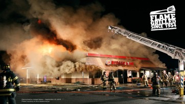 Burger King gebruikt foto’s van brand in restaurants als marketingmiddel