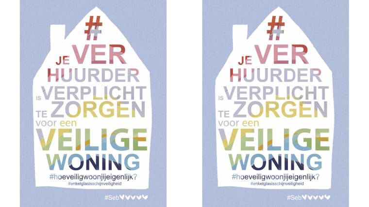 Campagneposter Hoe veilig woon jij eigenlijk?