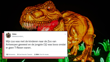 Amai! Webcare Zoo Antwerpen reageert op prehistorisch verzoek