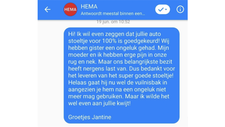 Hema bericht