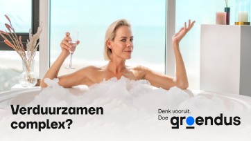 In bad met Nicolette Kluijver in nieuwe Groendus campagne