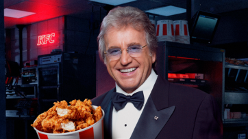 Lee Towers is de nieuwe stem van KFC in Nederland