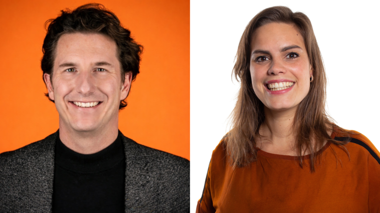 Joost Vossen (SAN) en Kirsten van Wingerden (Toledo)