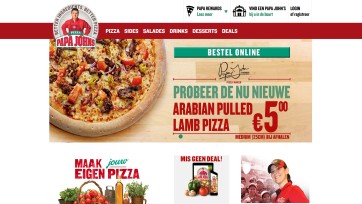 Papa John's Pizza geeft plankgas bij openen nieuwe vestigingen