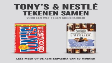 Krijgen ‘do good-merken’ Tony’s, Nestlé, Bavaria, Rabo en ASN Bank aanpak kinderarbeid wettelijk geregeld?