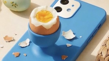 Je telefoon als eierdop: Albert Heijn komt met Ei-phonehoes