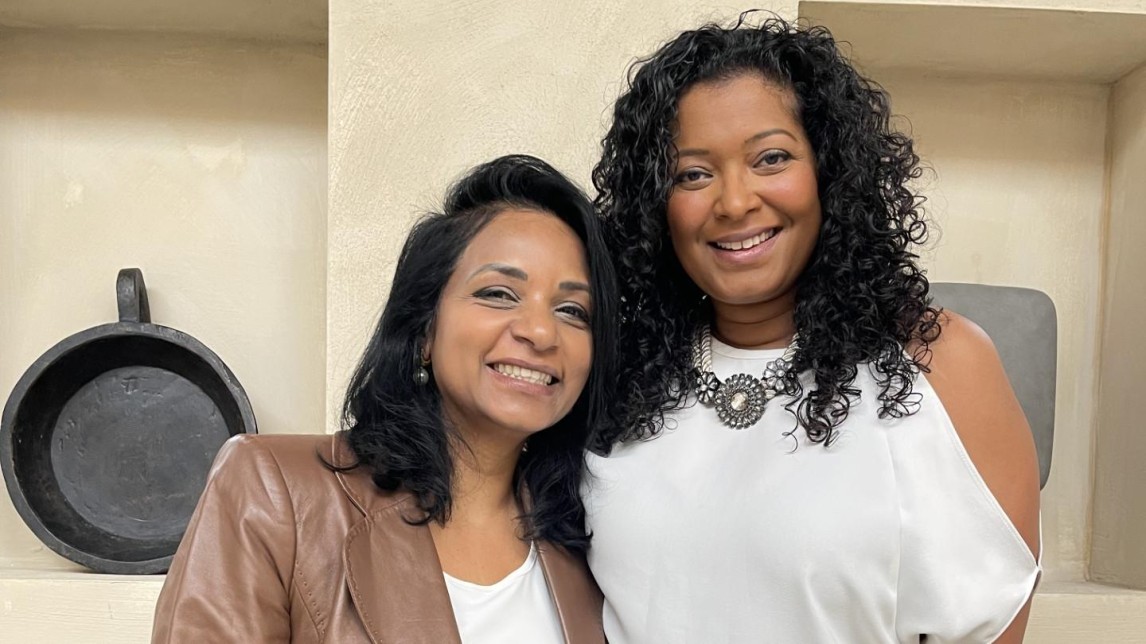 Anita Nanhoe en Silvana Naipal