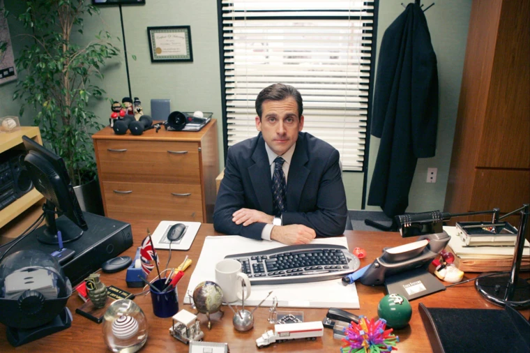 Steve Carrell als Michael Scott in The Office US