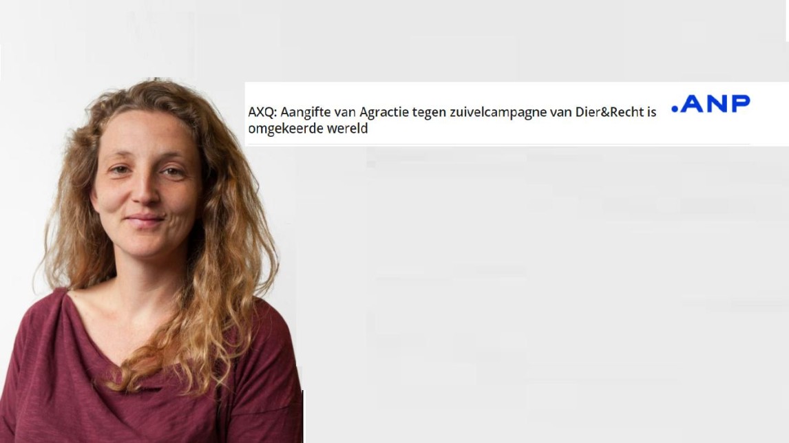 Frederieke Schouten van Dier&amp;Recht en de kop van haar expertquote