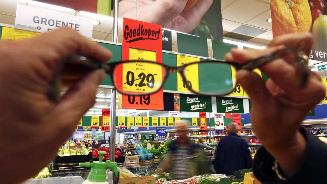 Beeld uit een Lidl-supermarkt