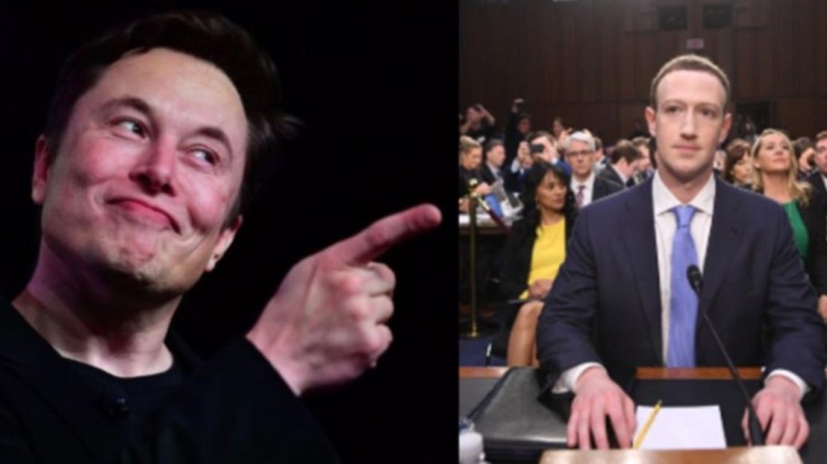 Elon musk en Mark Zuckerberg