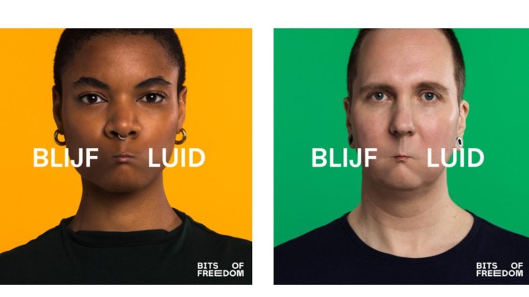 Blijf Luid-campagne beelden