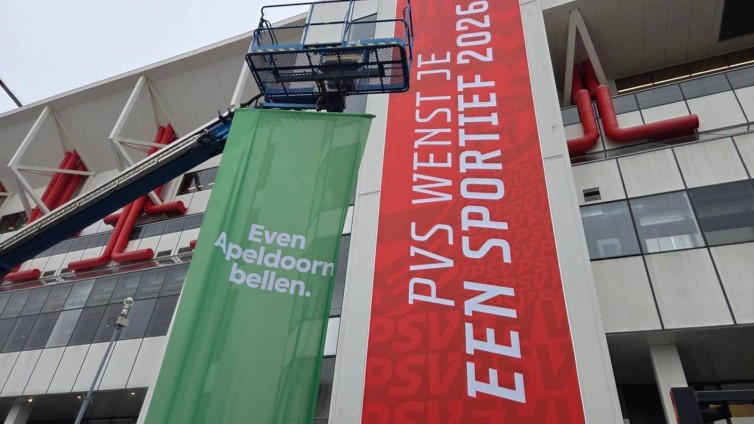 ‘Pijnlijke spelfout’ bij PSV blijkt pr-stunt van Centraal Beheer