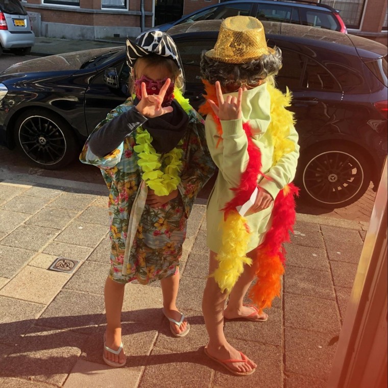 'Wat het thema van deze outfits was? Geen idee'