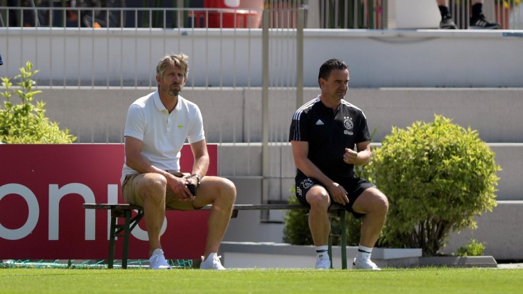 Marc Overmars en Edwin van der Sar