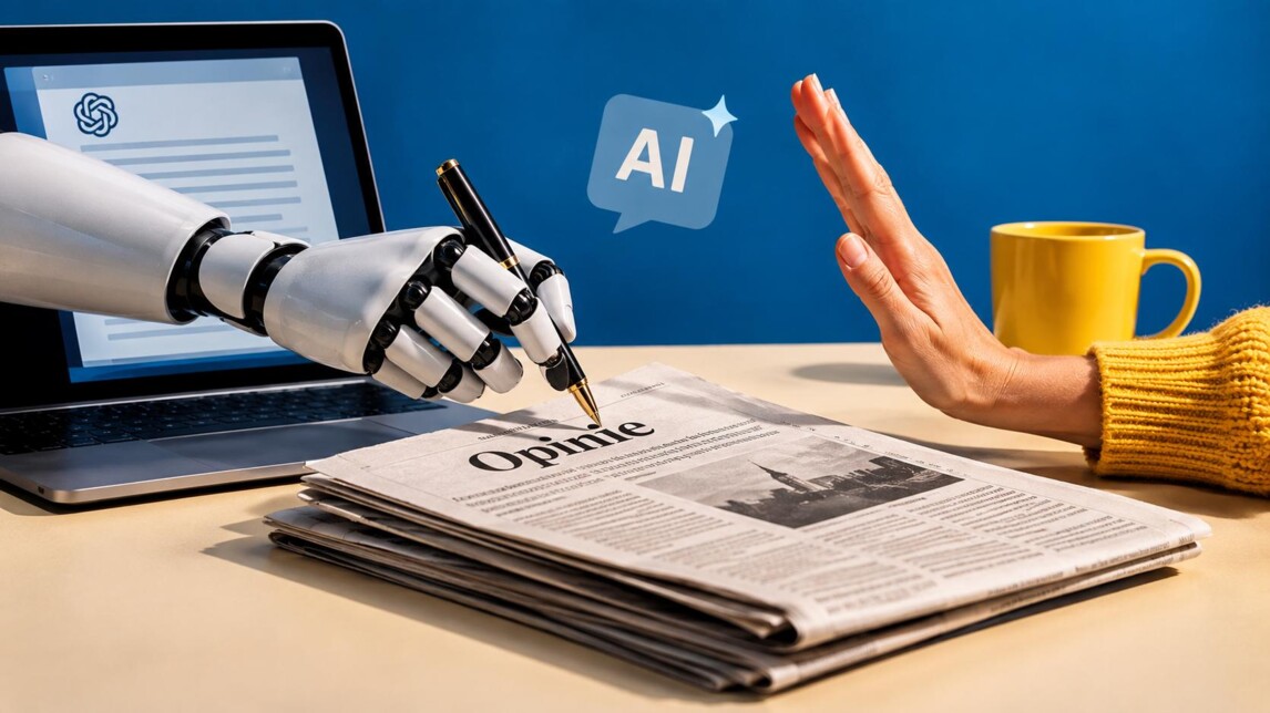 AI schrijft, lezer zegt stop