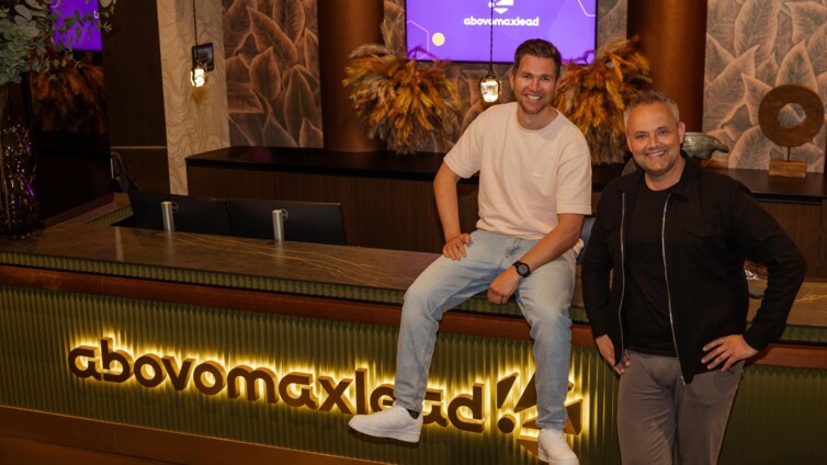 Remco Hoeffnagel en Rein Vogel van Abovomaxlead