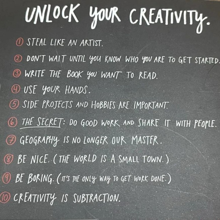 Tips van Austin Kleon